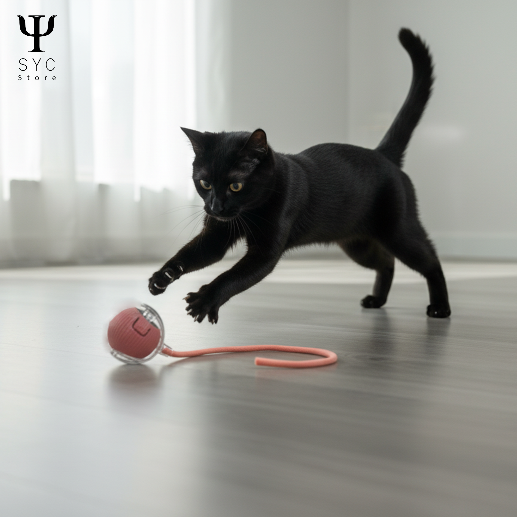 HappyTail™ Motion Ball – The Smart Play Buddy